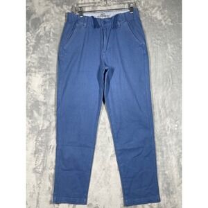 Levis XX Chino EZ Tapered Pants Mens Small Blue Elastic Waist Drawstring Stretch